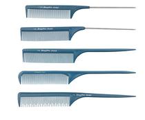 Steel needle tip tail comb hair comb pick comb hair tray hair styling makeup dense tooth comb