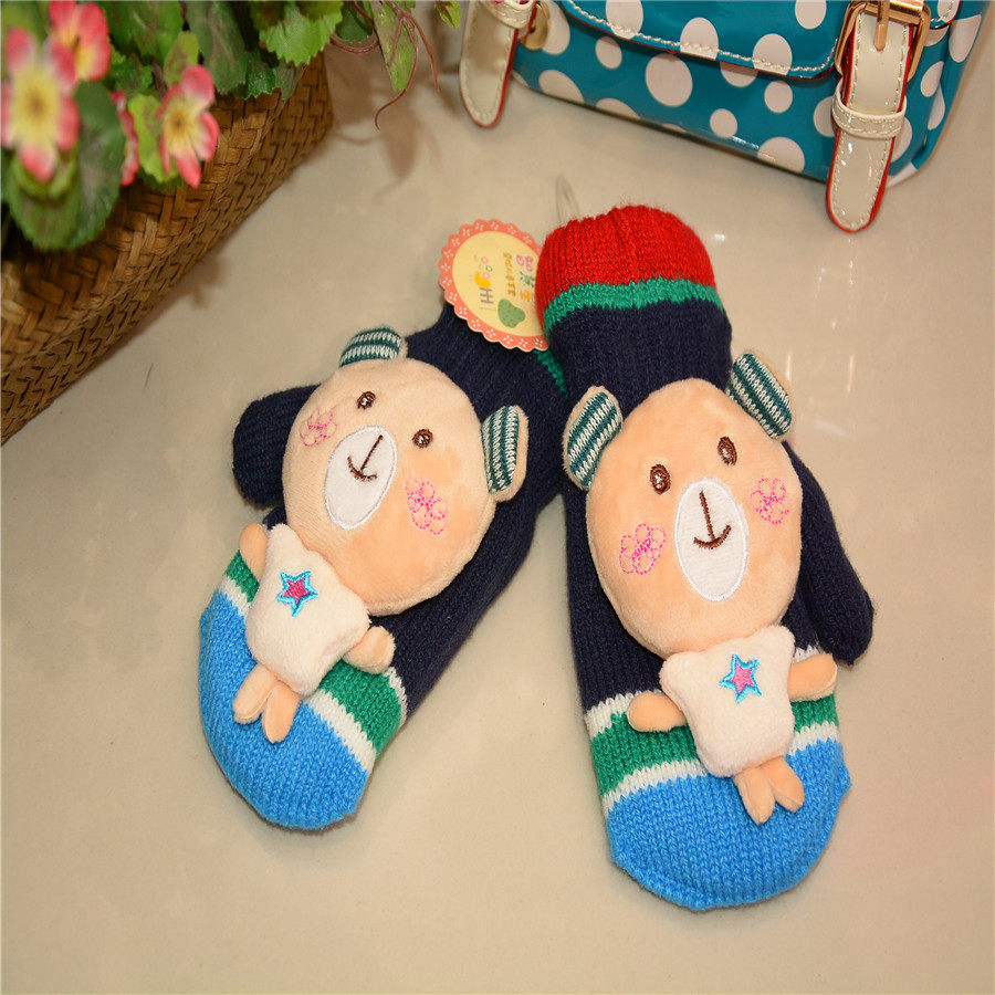 Gants pour enfants en de laine - Ref 2146946 Image 6