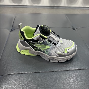 Dr. Jiang's Exclusive Store Genuine Spring Boys' Functional Mesh Sports Shoes with Breathable Buttons, Sizes 27-34, 1B16A1036Cm