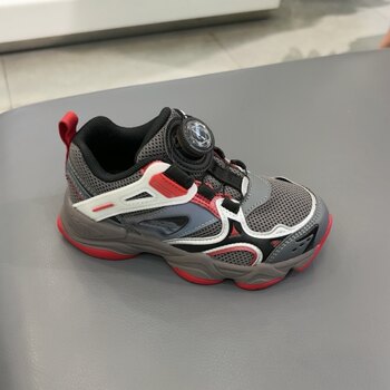 Dr. Jiang's Official Store Genuine Second-Stage Autumn Boys' Button-Up Mesh Breathable Walking Shoes 1B16A3019Am