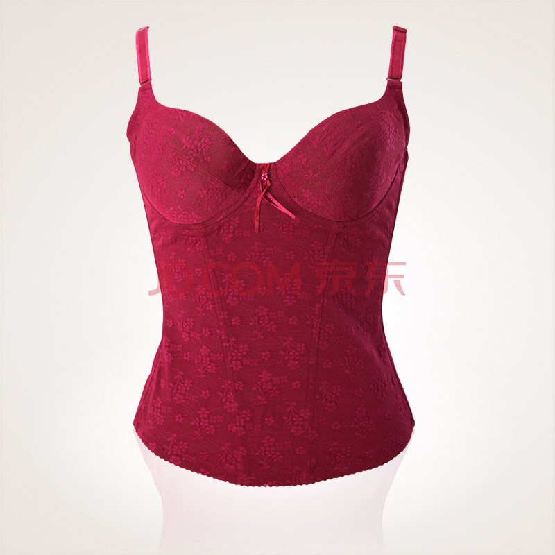 Carrie thơ quầy đích thực ba tiêu chuẩn hoàn chỉnh áo ngực liền nhau một bụng corset corset corset đỏ đồ ngủ mặc nhà