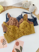 Light Extravagant Quality Good Stock Gesture *Z56 Slim all-cotton cup Poly Up Tosoft Steel Ring Bra