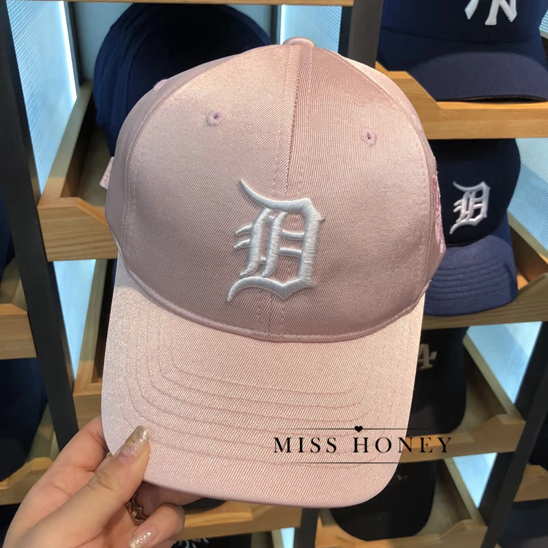 Hàn quốc MLB quầy 18 new tiger đội satin tiger logo ribbon mũ bóng chày nắp màu rắn mũ bóng chày