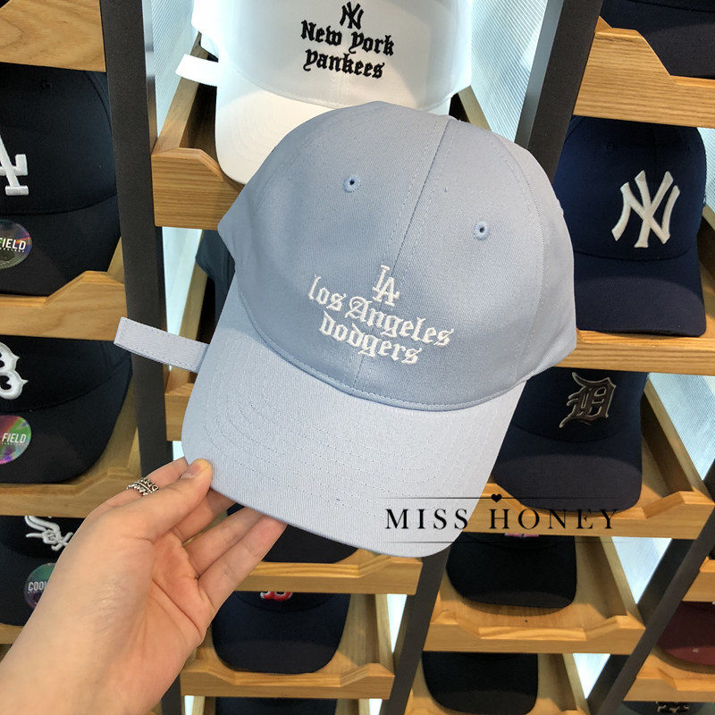 Hàn quốc MLB quầy xác thực 18 new thư nhỏ ribbon mô hình cơ sở unisex mũ bóng chày cap 	mũ bóng chày nam