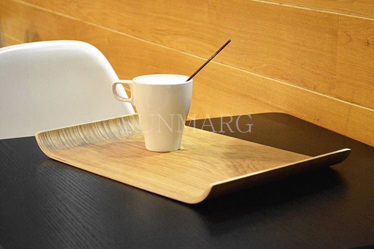 Thảm cốc mới Khay gỗ Nhật Bản và Hàn Quốc Khay trà Teacup Khay cà phê Khách sạn khay trang trí khay trà bằng gỗ
