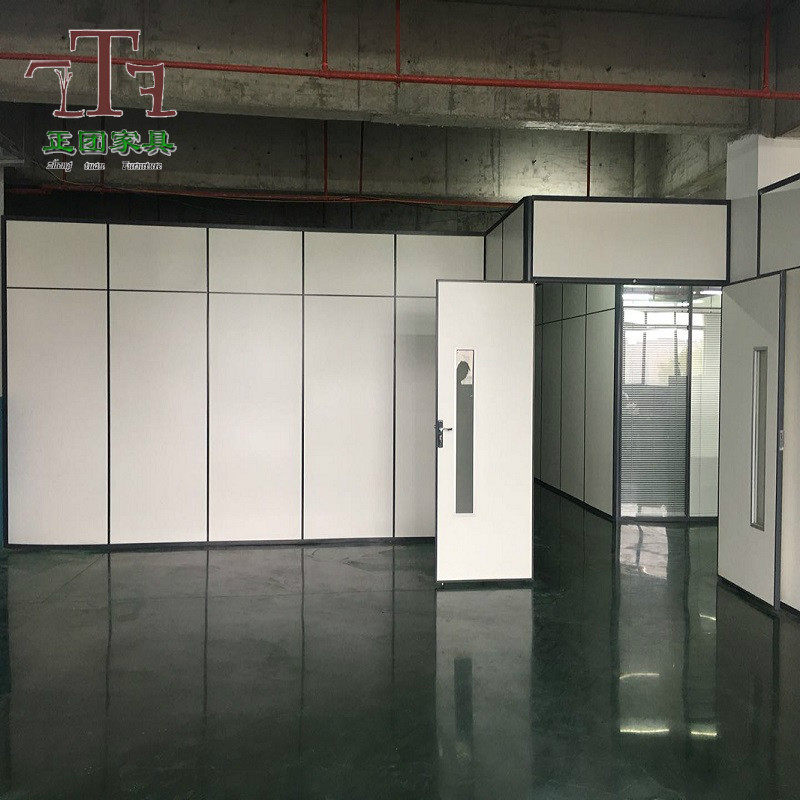 Shanghai office frosted glass fireproof plate partition high partition wall factory aluminum alloy hollow