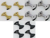 JL Lollipop foot titanium alloy reinforcement sheet Protective tablet titanium alloy screw - suitable for SpeedPlay