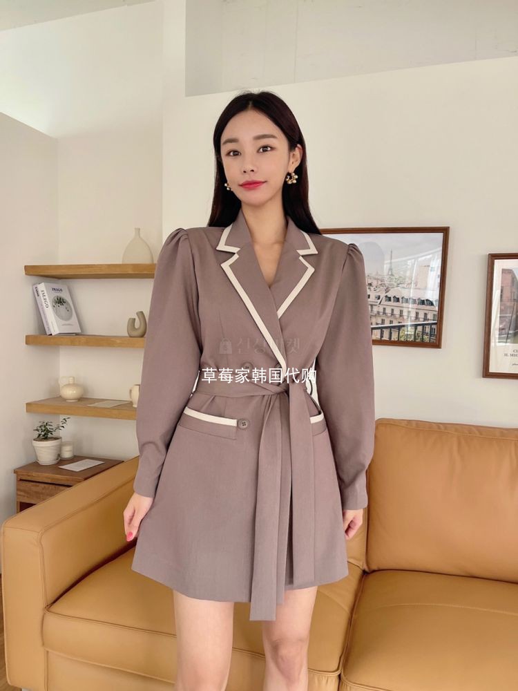 SIENNE Strawberry House Korea Dongdaemun Suit Dress