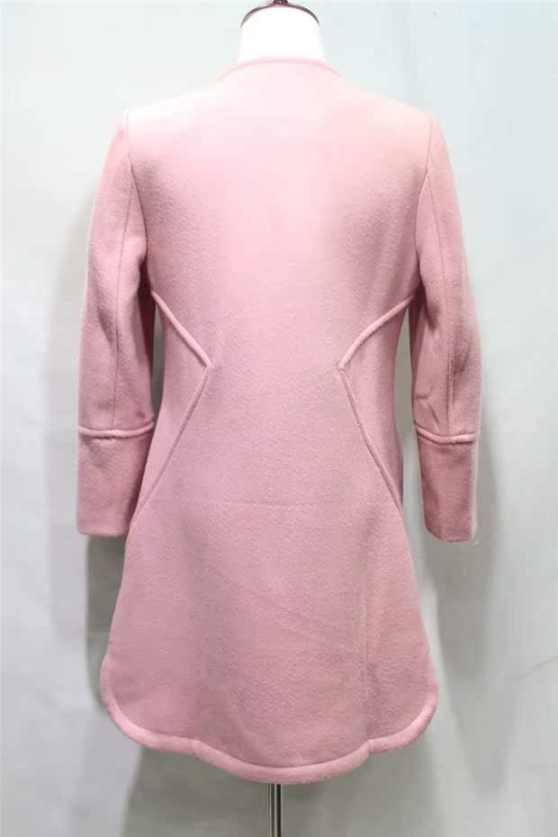 D5302 new winter 2018 Slim bảy điểm tay áo len dài áo khoác len thương hiệu quần áo nữ giảm giá - Áo khoác dài áo khoác nữ dáng dài hàn quốc