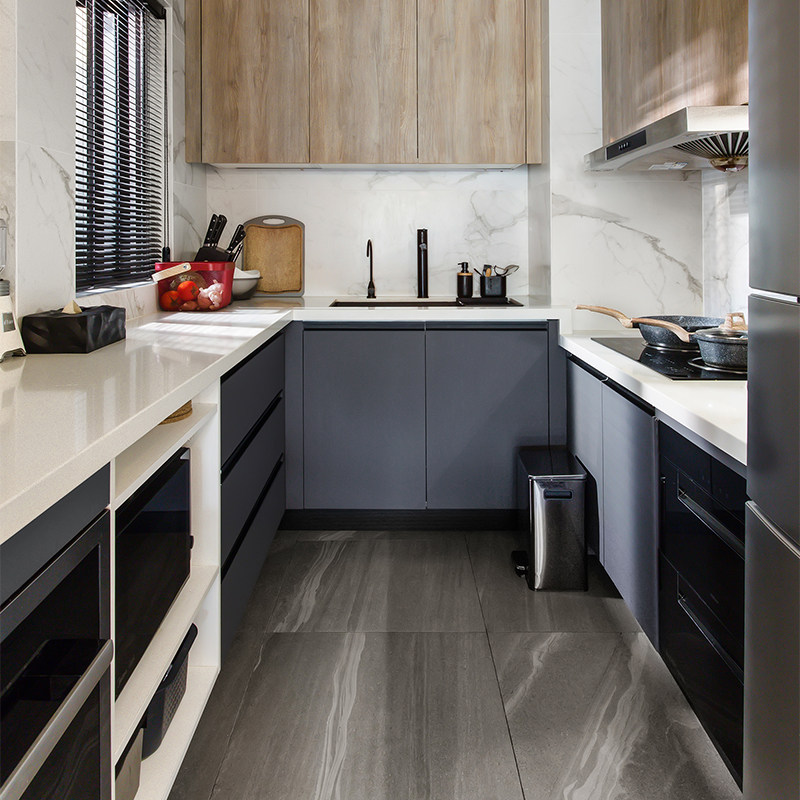 Small Tree Building Materials Mesh Red Hot Selling Kitchen Floor Tiles Sandstone Tiles Dining Room Non-slip Grey Floor Tiles 6001200