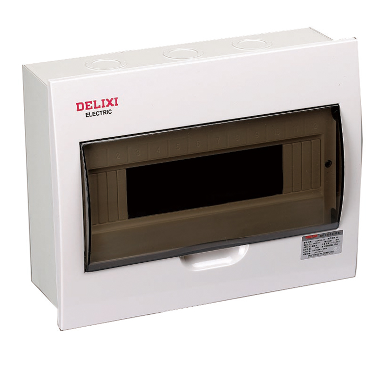 Concealed Delixi household indoor 16-bit 20-level circuit lighting distribution box Strong electric air air open pz50 wiring