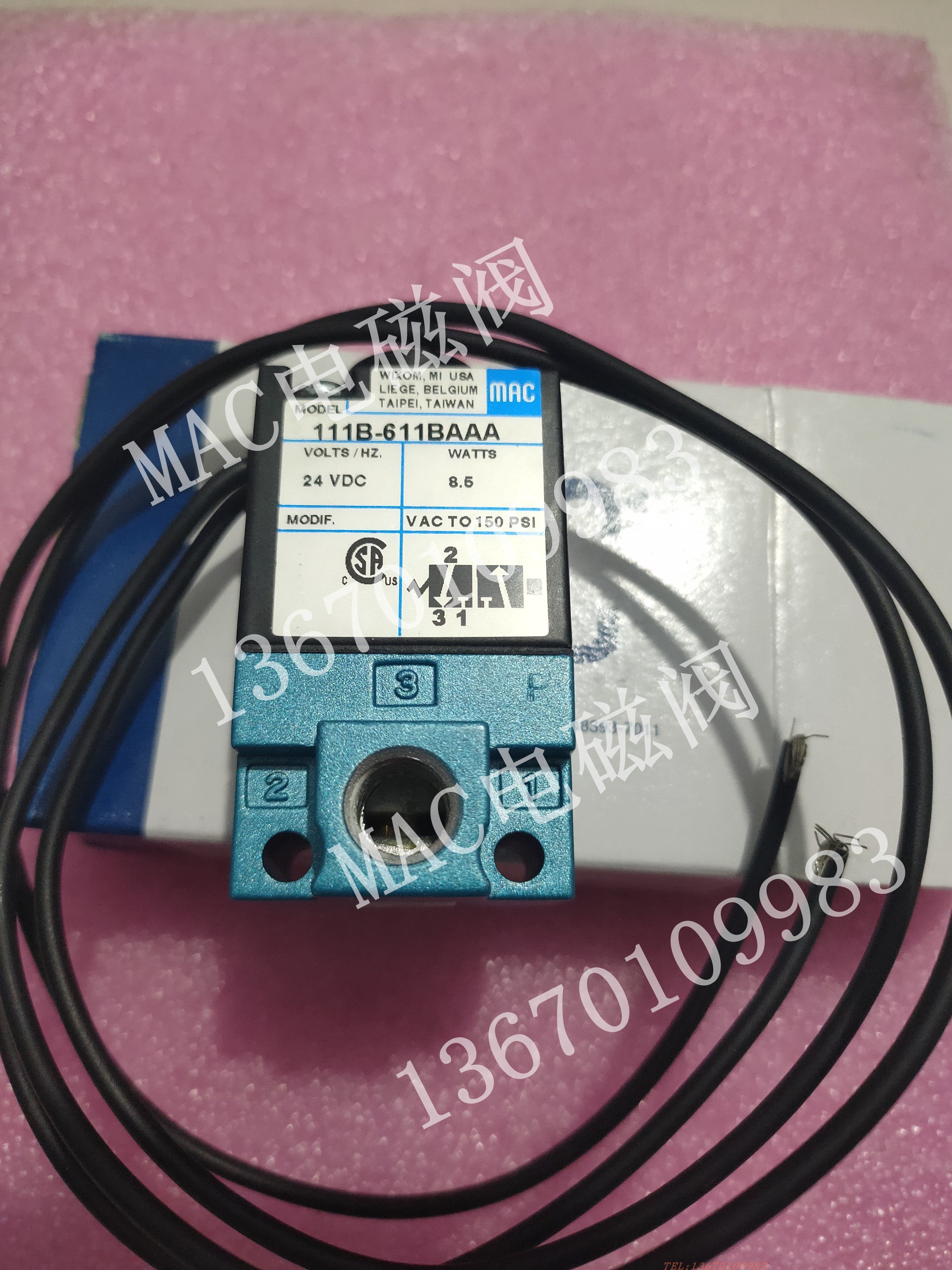 MAC solenoid valve 111B-611JB 111B-611BAAA 111B-611JD 111B-601JB JM612