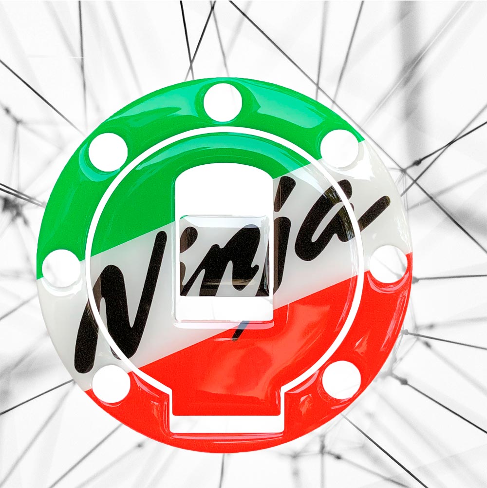 Horizon Locomotive Domestic Imitation Race 7 Holes Oil Tank Cover Patch Hub Reflective Circle Waterproof Retrofit Appliquet Street Run