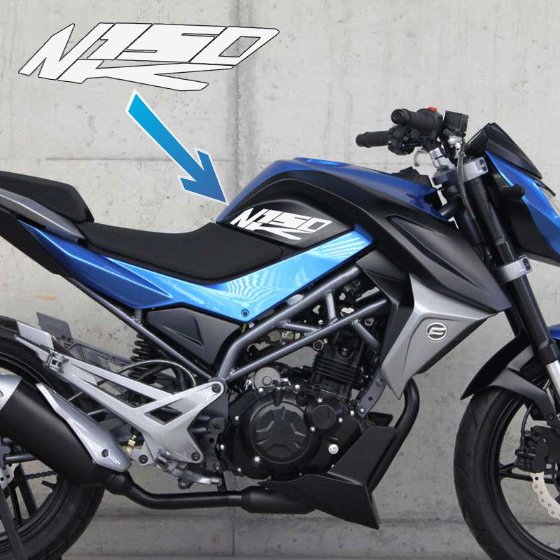 Spring Feng 150NK150 motorcycle special fuel tank side reflective sticker decorated personality draw car sticker