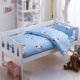 Removable ba mảnh bông chăn giường vườn ươm Liu Jiantao bé ngủ trưa giường chăn trẻ em với lõi - Bộ đồ giường trẻ em 	bộ chăn ga cho bé	