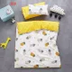 Đôi 11 trẻ em ở trường mẫu giáo bé nhỏ quilt ba mảnh bộ giường trẻ sơ sinh chứa lõi Liu Jiantao - Bộ đồ giường trẻ em 	bộ chăn ga gối đệm cho bé sơ sinh	