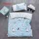 Đôi 11 trẻ em ở trường mẫu giáo bé nhỏ quilt ba mảnh bộ giường trẻ sơ sinh chứa lõi Liu Jiantao - Bộ đồ giường trẻ em 	bộ chăn ga gối đệm cho bé sơ sinh	
