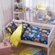 Removable ba mảnh bông chăn giường vườn ươm Liu Jiantao bé ngủ trưa giường chăn trẻ em với lõi - Bộ đồ giường trẻ em 	bộ chăn ga cho bé	