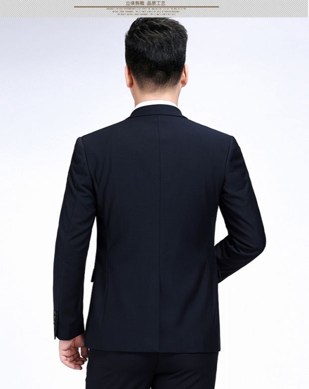 Playboy suit nam phù hợp với mùa thu len kinh doanh chuyên nghiệp mặc đám cưới trung niên phù hợp với bộ đồ hai mảnh quần âu nam