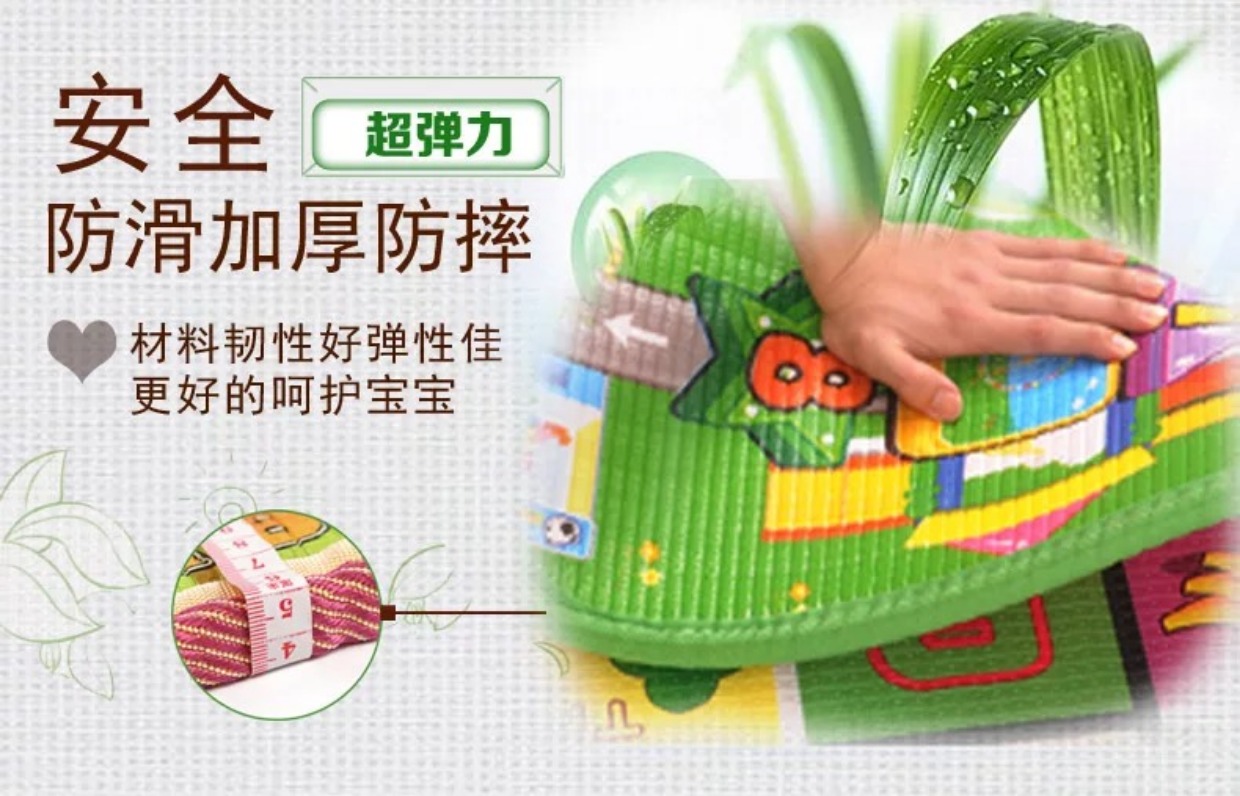 Lớn dày bé bò mat trẻ em câu đố bọt sàn mat phòng ngủ đầy đủ cửa hàng phòng khách thảm sàn nhà tham chui chan