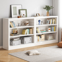 Simple short bookshelf Children on floor shelves Home Living room bookcase minimalist floating window multilayer lockers storage cabinets