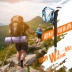 Trailblazer ngoài trời 5 phần gấp thanh carbon-nhôm composite mía đi bộ gậy chống nạng trekking cực ngắn 36cm
