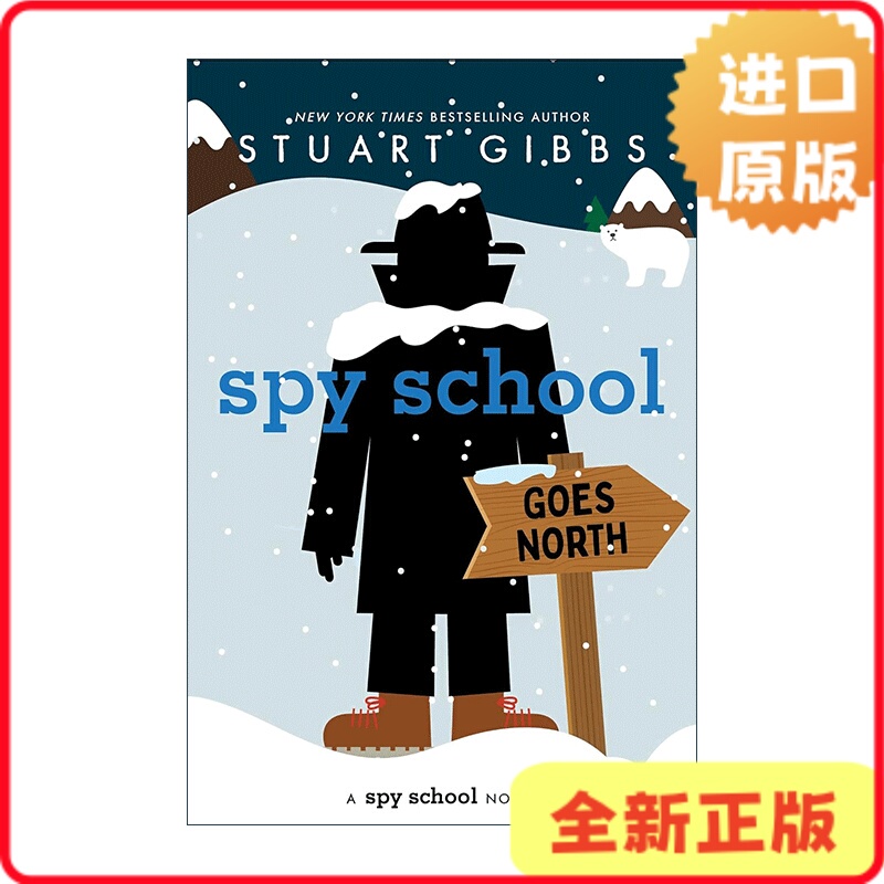 [in Stock] Spy School Goes North Hardcover English Edition Stuart Gibbs 9781665934749