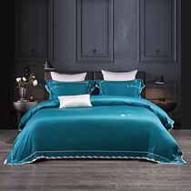 Dreamer Home Textile Gres pure cotton long suede cotton lace four pieces Leland 14104 ash 14102 Home Summer kit