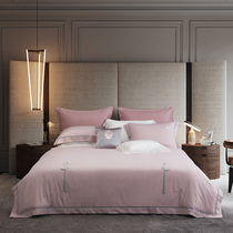 Dreamt 2021 new pure cotton colour spinning of four sets such as a dream to double pair 00123 long suede cotton embroidery