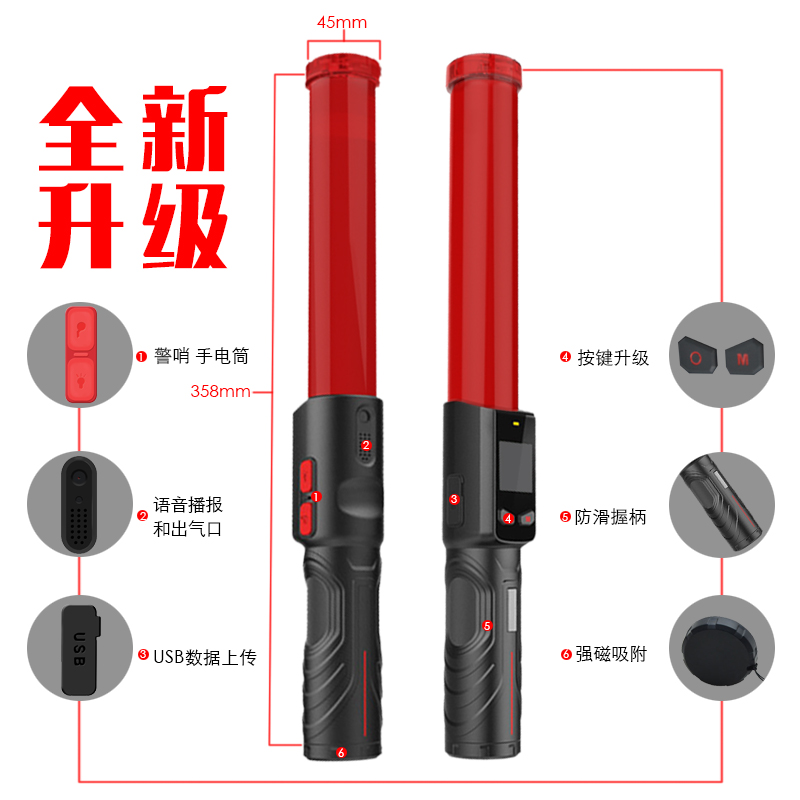 one trillion for the ZHAOWEI black cat 9 Alcohol tester voice version High precision Non-contact Charliquor driving fast