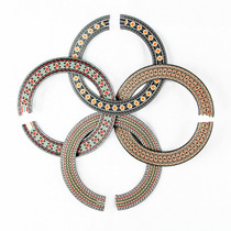 Guitar mouth wheel flower hole ring single price accessories