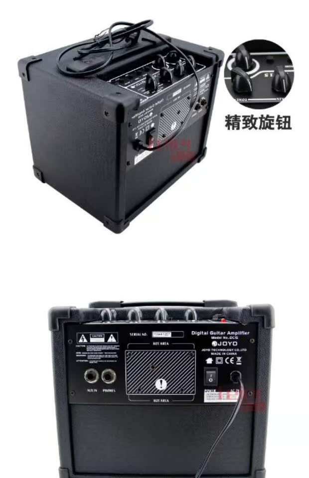 Loa Guitar điện JOYO Zhuo Le DC-15 Âm thanh kỹ thuật số đầy đủ 15W Âm thanh đa hiệu ứng Âm thanh chính hãng - Loa loa loa may tinh