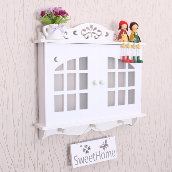 Electric meter box decorative painting free punching distribution box switch box European pastoral weak current gate box simple electric meter shielding box