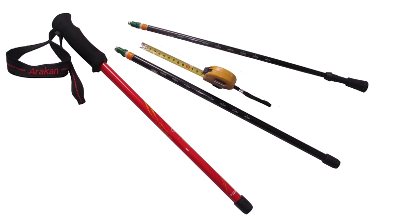 Phụ nữ trekking ngoài trời cực carbon siêu nhẹ sợi carbon nạng khóa - Gậy / gậy