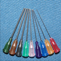 1 5 inch needle tube 38mm screw plastic stainless steel needle dispenser needle 38mm screw dispensing needle