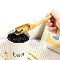 Teaspoon with storage tank Chicken winged black sandalwood bamboo teaspoon