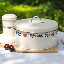 Powder Yan European lace sealed jar snack jar baking storage melon nuts cookie box sealing ring