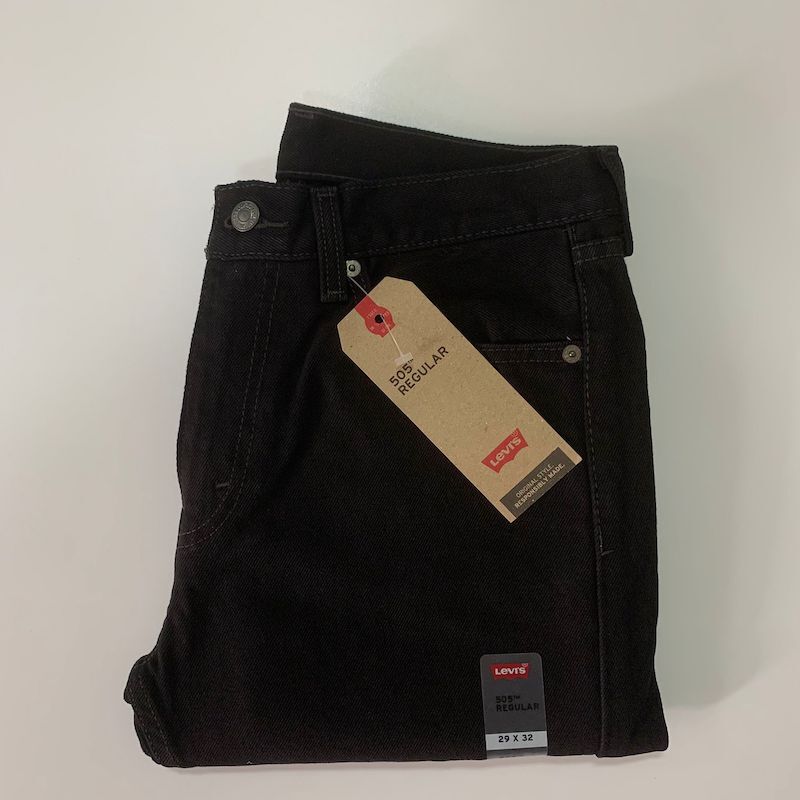 In Stock Levi'S/Levi's 505 Thick Pure Cotton Straight-Leg Jeans 14.5oz # 005050260