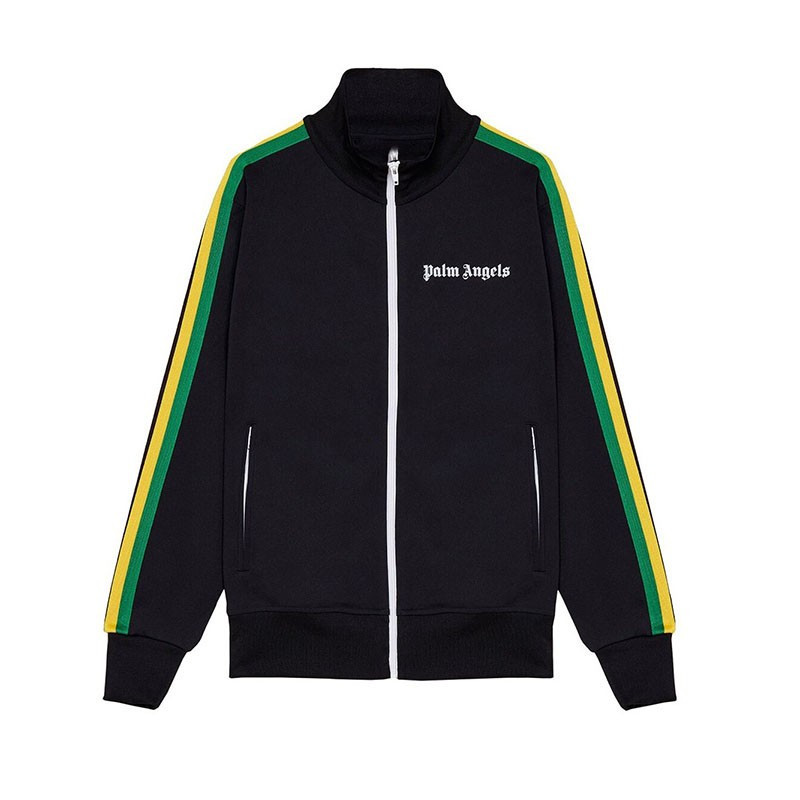 Palm Angel Angel 21 New Style Side Colorful Red Stripesd Sportswear Men's and Women's Zipper Jacket