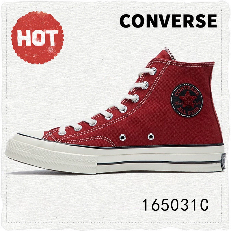 Giày nam Converse Giày nữ 2019 mùa thu mới chính hãng 1970S Giày thể thao tiêu chuẩn Samsung Giày vải 165031C - Plimsolls