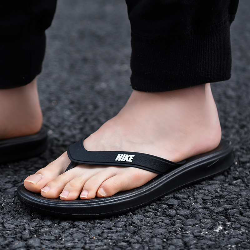Dép nam Nike 2019 hè mới dép đi biển thông thường nhẹ chống trượt 882690-005 - Dép thể thao giày quai hậu