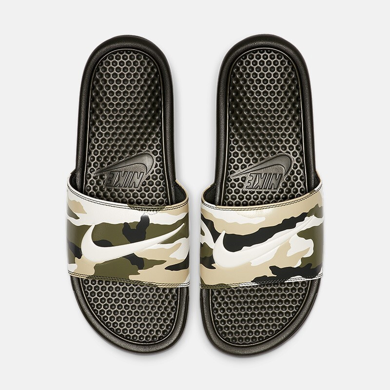 Giày Nike Nike nam 2019 hè mới dép thể thao ngụy trang dép đi biển một từ kéo 631261-301 - Giày thể thao / sandles dép sandal nữ hot trend 2021