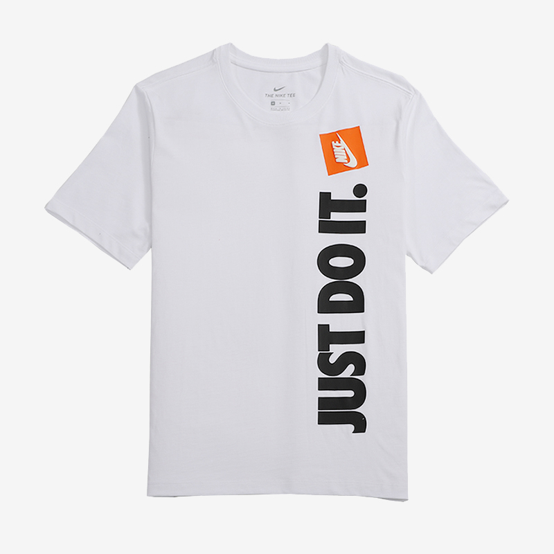 Nike ngắn tay nam 2019 hè mới bóng rổ thể thao giản dị Áo thun cổ tròn thoáng khí nửa tay áo thủy triều AV9987-100 - Áo phông thể thao áo thun reebok nam