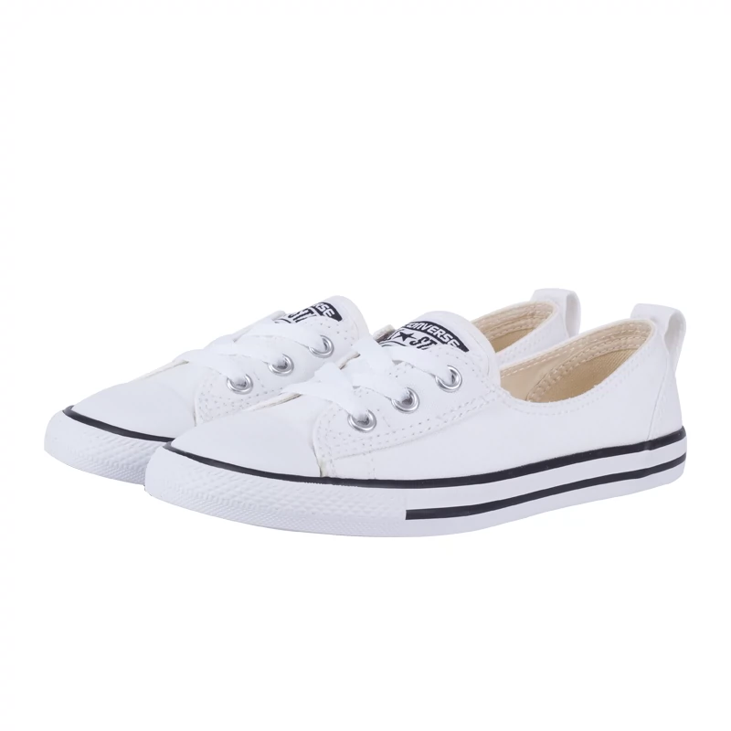 Giày converse nữ 2020 mùa hè mới All Star nông miệng đế mỏng giày đế bằng Giày đế thấp đế thấp 547167C - Plimsolls