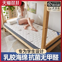 Mattress student dormitory dedicated university bedroom 90-meter protective mat 1 2m sponge pad latex soft pad summer