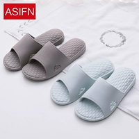 Nữ trong nhà dép nhà dày những người yêu thích lớp vỏ mùa hè nhà tắm tắm chống trượt dép mềm có đế và dép nam mùa hè nhà - Trang chủ dép nhà tắm