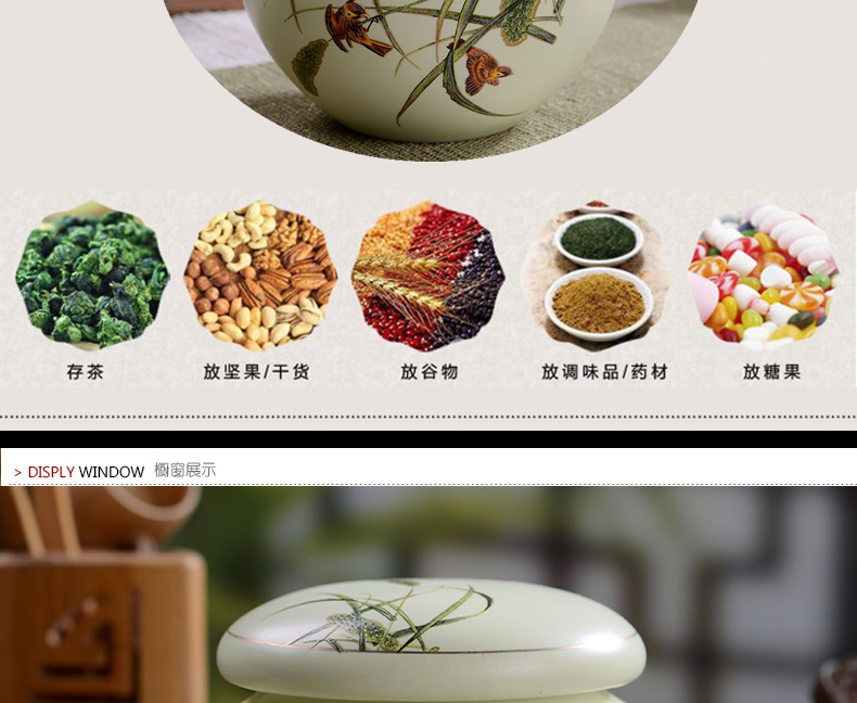 Ceramic tea pot seal in pu 'er tea box, moistureproof, black tea, green grain storage to save the tea pot