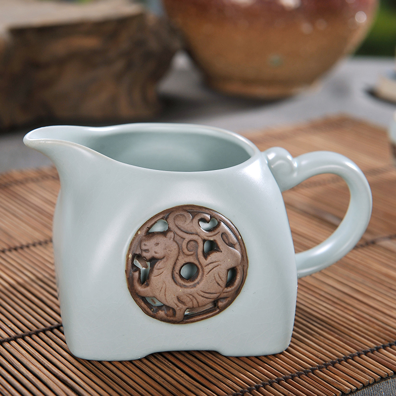 Jingdezhen ceramic tea set manually install your up of a complete set of kung fu tea set piece of ice to crack open tea cup set the teapot