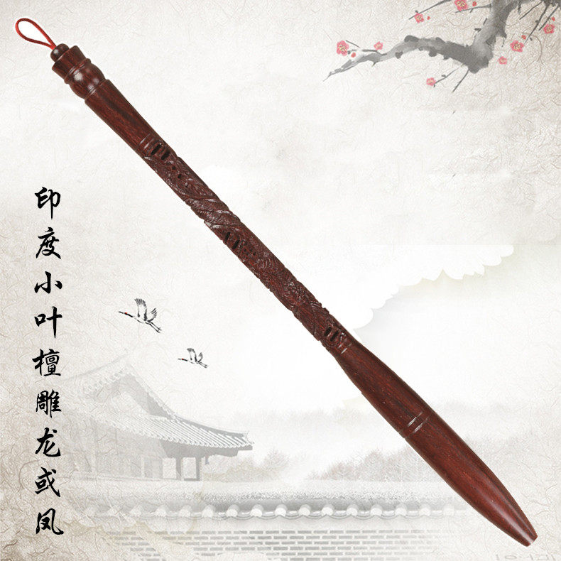 Fetal brush baby souvenir Beijing door-to-door treatment of fetal hair J30 small leaf sandalwood carving dragon or phoenix on-site production