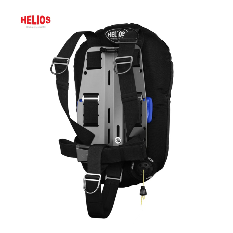 Helios Black Knight 27L Bcd Diving Buoyancy Adjuster Scuba Backmount Buoyancy Controller